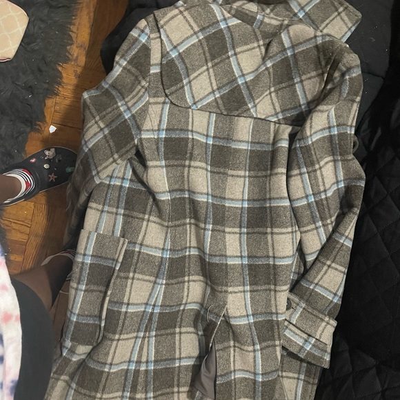 Gap womens shacket plaid - Picture 4 of 5